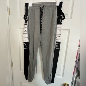 Victoria’s Secret PINK Color-Block Sweatpants Joggers.